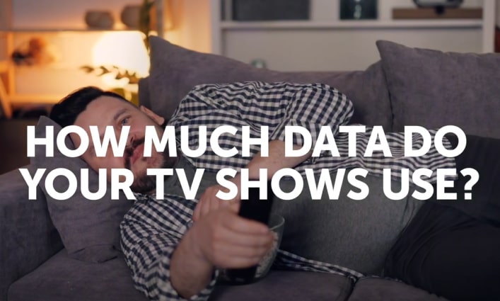 How much data do your TV shows use?
